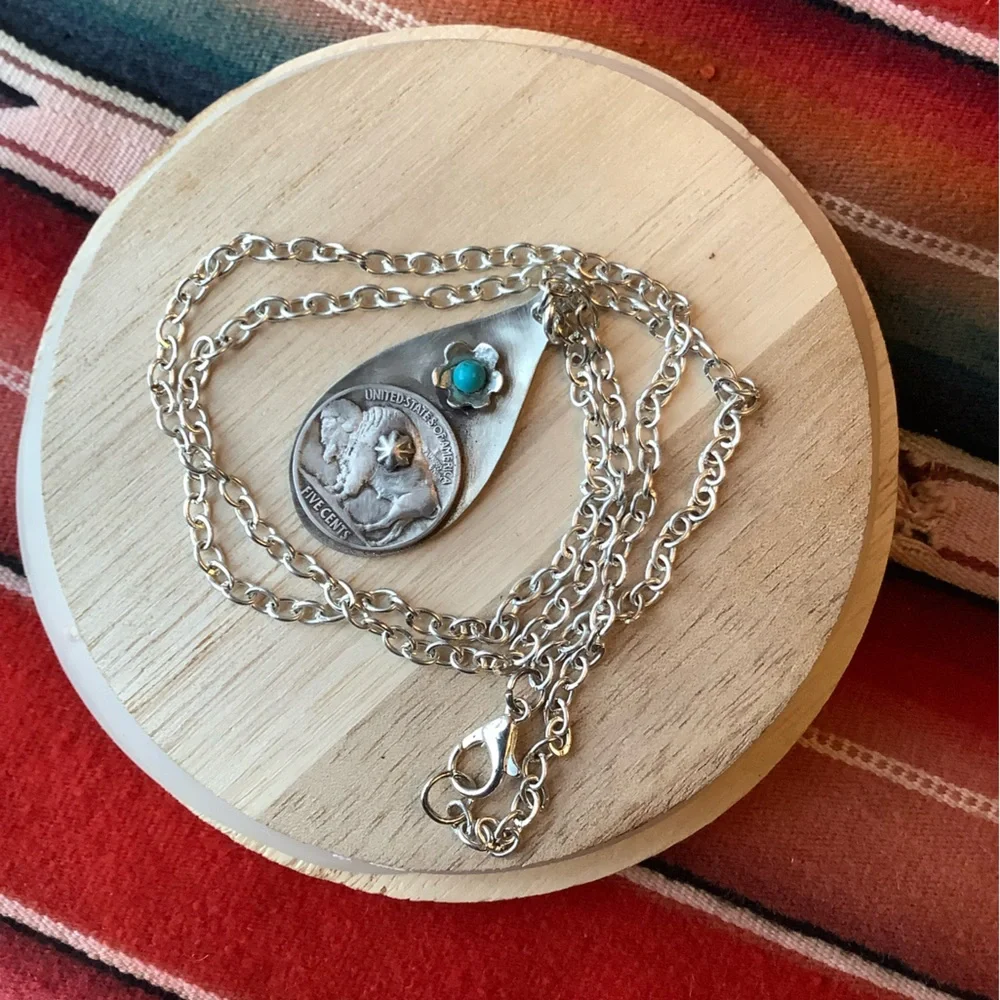 Buffalo nickel necklace - Picture 6 of 6